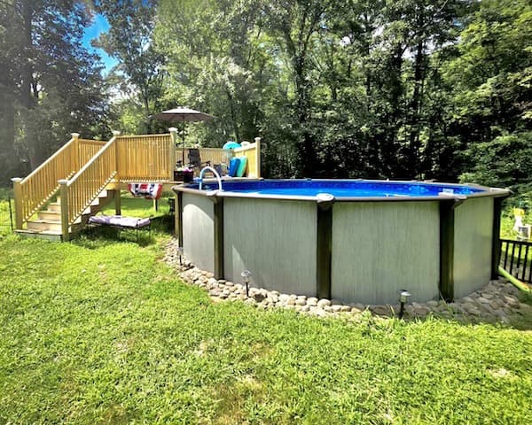 Above Ground Pool Installation installation example